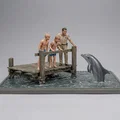 Mô hình Flipper 1964: Ranger Porter, Sandy và Bud (2 phiên bản) - Thumbnail 1