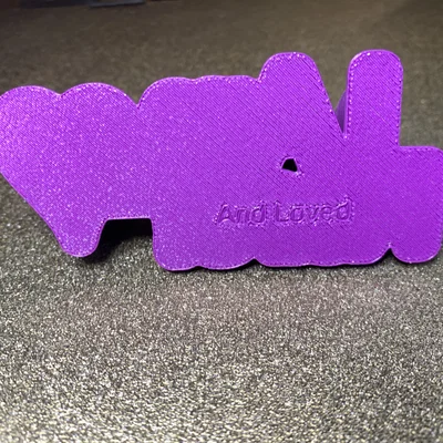 Mô hình 3D I Am Rare! - Món quà ý nghĩa cho ngày Tăng áp phổi