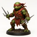 Bộ sưu tập mô hình 3D TMNT Ninja Rùa cho người sưu tầm - Thumbnail 6