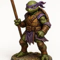 Bộ sưu tập mô hình 3D TMNT Ninja Rùa cho người sưu tầm - Thumbnail 9