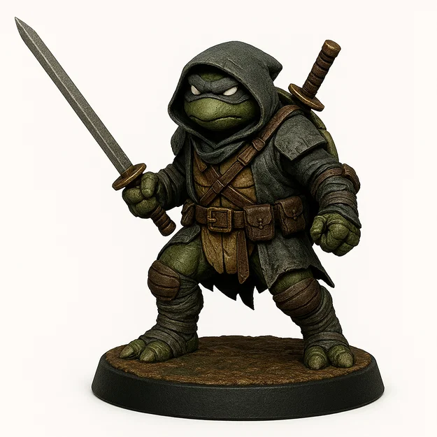 Bộ sưu tập mô hình 3D TMNT Ninja Rùa cho người sưu tầm - Image 11