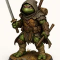 Bộ sưu tập mô hình 3D TMNT Ninja Rùa cho người sưu tầm - Thumbnail 12