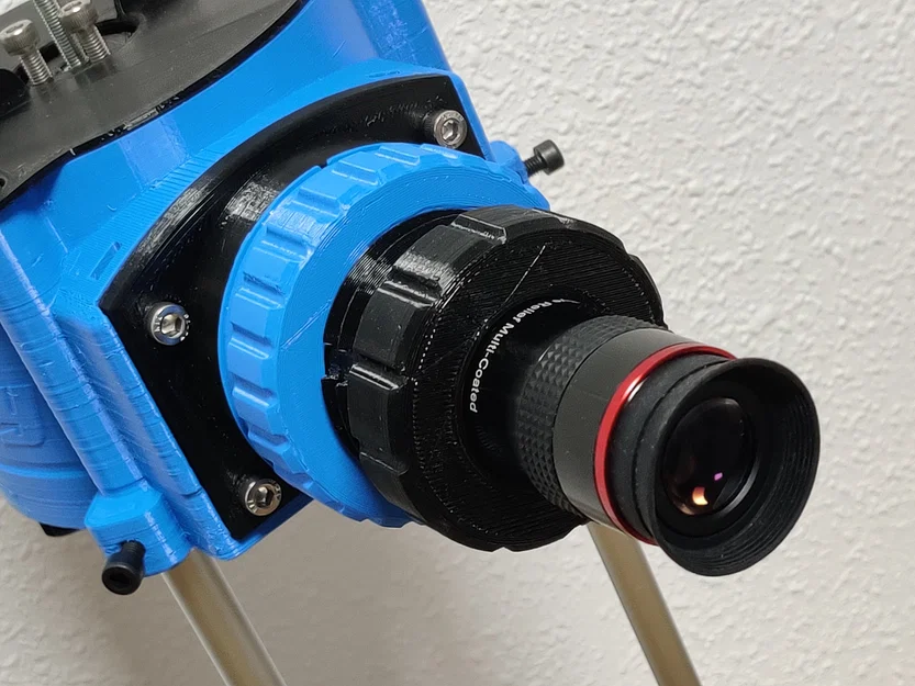 Bộ lấy nét xoắn không xoay (non-rotating helical focuser) dùng collet cho kính Hadley - Image 1
