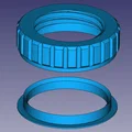 Bộ lấy nét xoắn không xoay (non-rotating helical focuser) dùng collet cho kính Hadley - Thumbnail 7