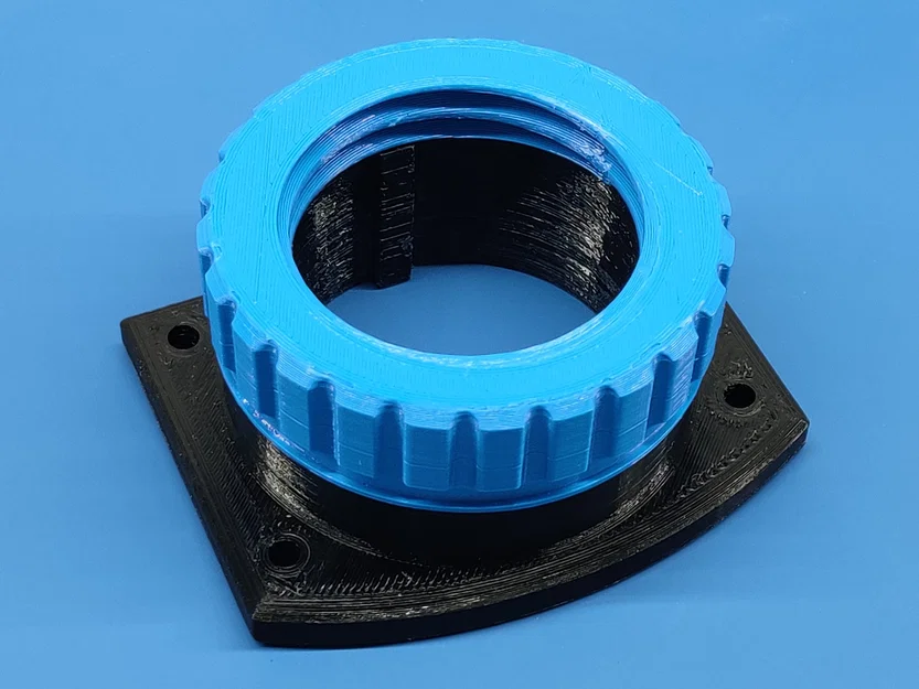Bộ lấy nét xoắn không xoay (non-rotating helical focuser) dùng collet cho kính Hadley - Image 11