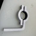 Khóa chặn tay nắm cửa dạng gạt hình Mèo - không cần tháo rời - Thumbnail 2