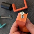 Tay cầm công thái học thay thế cho con lăn cao su mini - Thumbnail 3
