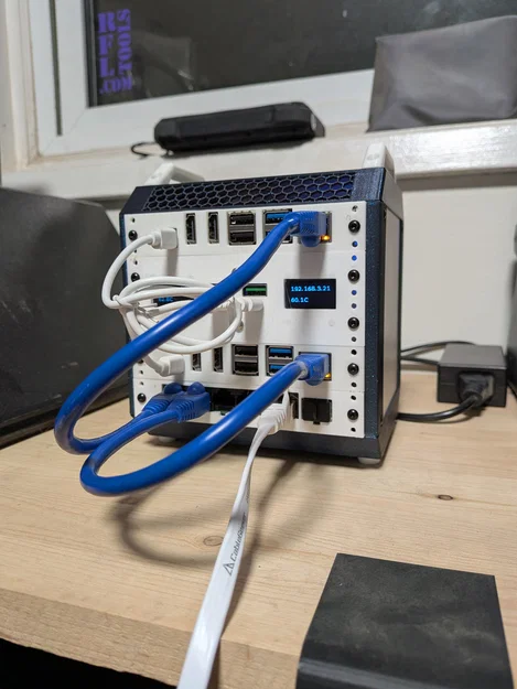 Khay gắn Radxa 5B Plus cho khung máy chủ Mini Lab Rax 5 inch - Image 1
