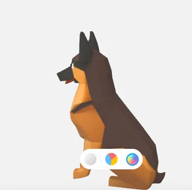 Mô hình chú chó Becgie Đức Low Poly cho máy in 3D - Image 4