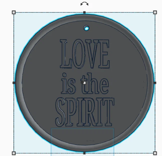 Đồng xu kỷ niệm Love is the Spirit - Quà tặng ý nghĩa từ in 3D - Image 2
