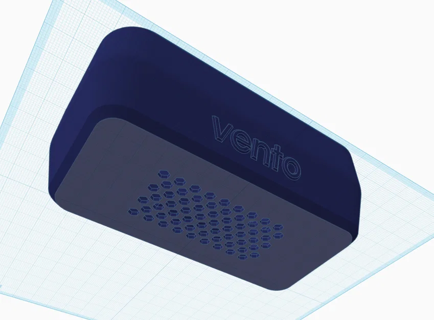 Vento cho bộ lọc HEPA/Than hoạt tính Core One - File STL lẻ - Image 1
