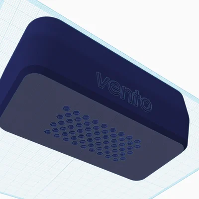 Vento cho bộ lọc HEPA/Than hoạt tính Core One - File STL lẻ