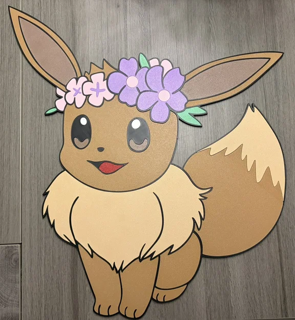 Tranh treo tường Eevee phiên bản nhỏ, không cần AMS - Image 1
