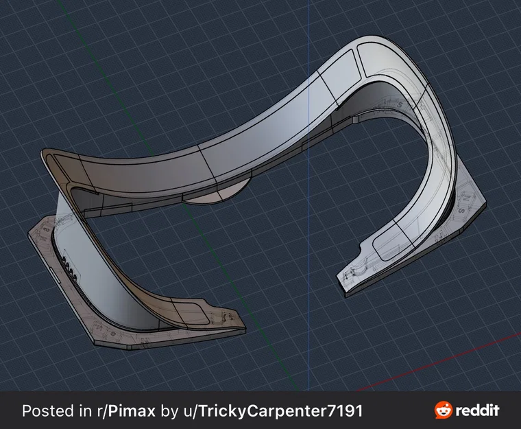 Gasket Pimax tùy chỉnh: Nâng cấp góc nhìn FOV tối đa cho VR - Image 1