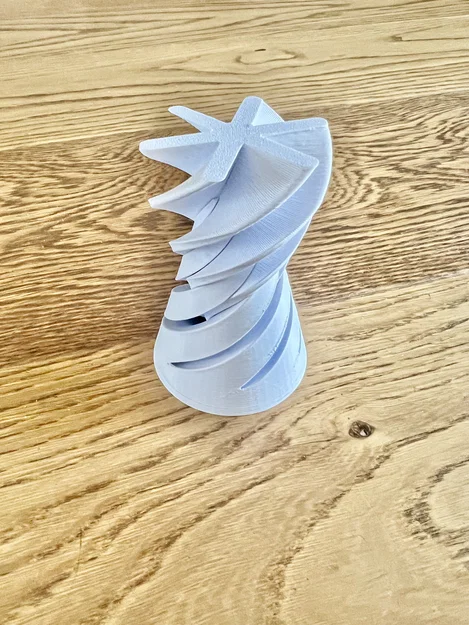 Mô hình đồ chơi hình nón xoắn ốc Passthrough Fidget - In 3D dễ dàng - Image 1