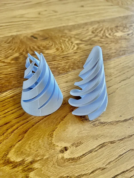 Mô hình đồ chơi hình nón xoắn ốc Passthrough Fidget - In 3D dễ dàng - Image 2