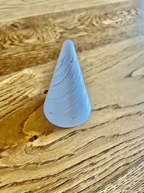 Mô hình đồ chơi hình nón xoắn ốc Passthrough Fidget - In 3D dễ dàng - Image 3