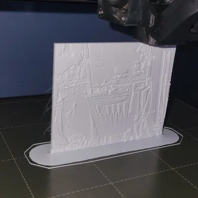Lithophane bìa album The Fall-Off của J. Cole