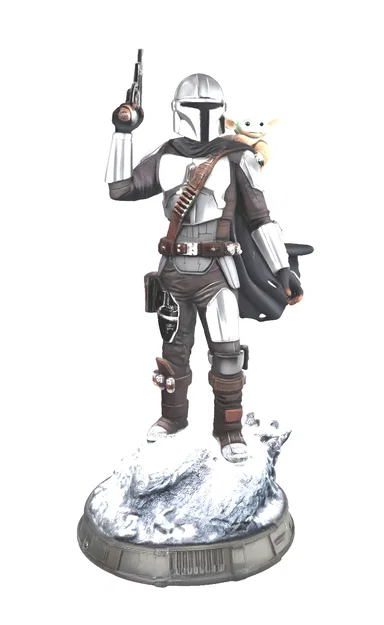 Mô hình The Mandalorian & Grogu - Image 1