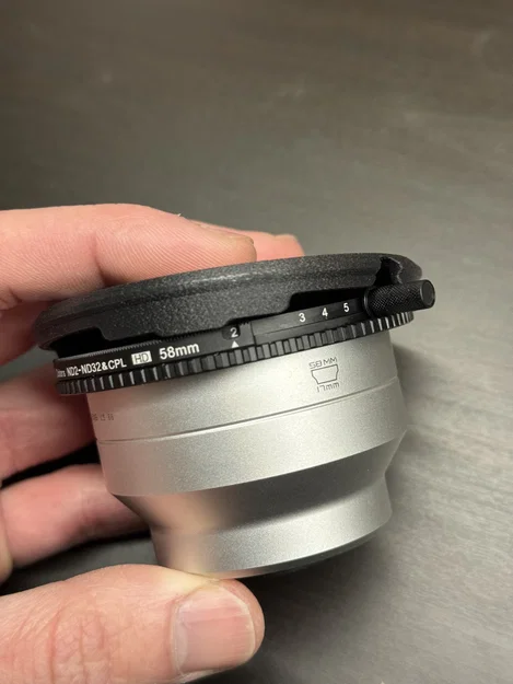 Nắp Đậy/Chụp Bảo Vệ Filter (Neweer 58mm ND/CPL) - Image 5