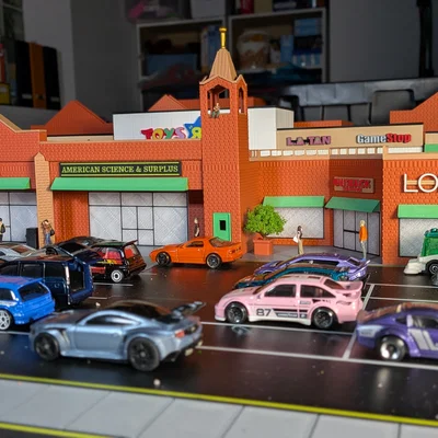 Bộ Mô Hình Strip Mall Series 2 - Diorama Tỷ Lệ 1:64
