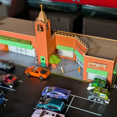 Bộ Mô Hình Strip Mall Series 2 - Diorama Tỷ Lệ 1:64