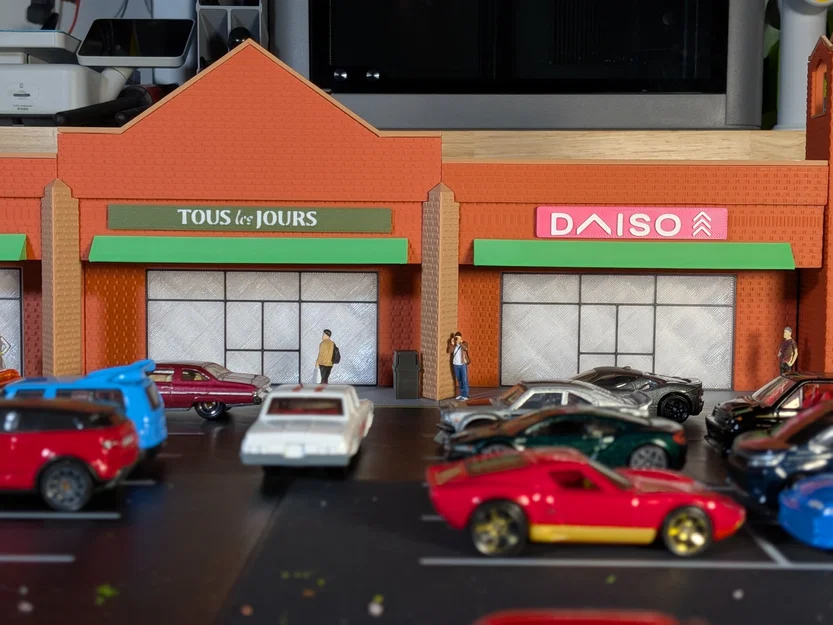 Bộ Mô Hình Strip Mall Series 2 - Diorama Tỷ Lệ 1:64 - Image 9