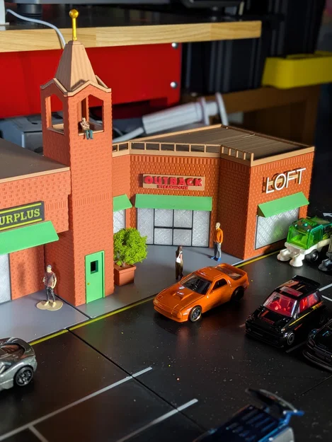 Bộ Mô Hình Strip Mall Series 2 - Diorama Tỷ Lệ 1:64 - Image 11