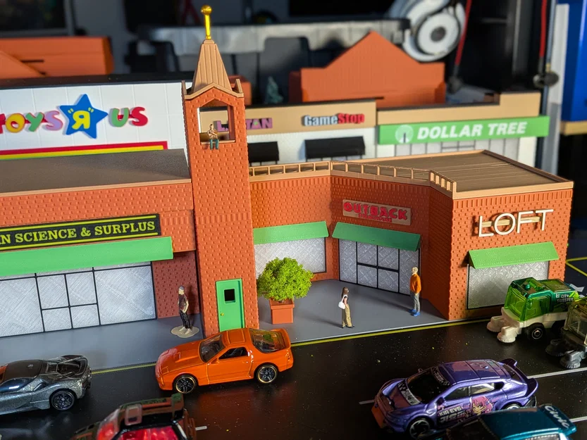 Bộ Mô Hình Strip Mall Series 2 - Diorama Tỷ Lệ 1:64 - Image 14
