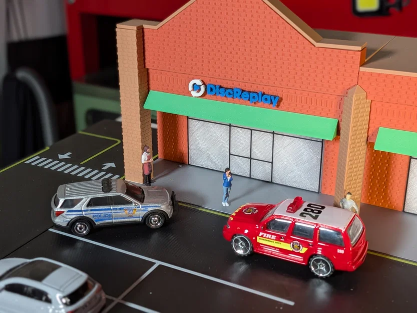 Bộ Mô Hình Strip Mall Series 2 - Diorama Tỷ Lệ 1:64 - Image 15