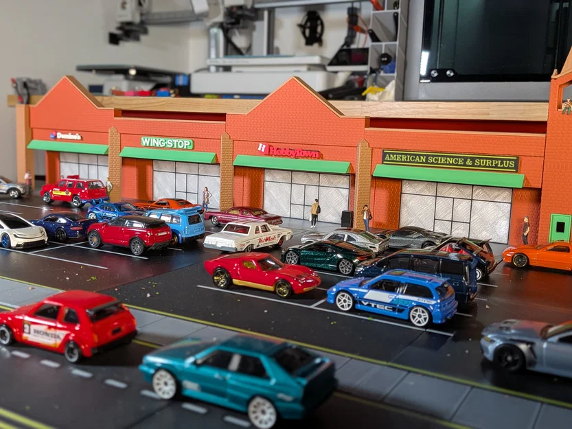 Bộ Mô Hình Strip Mall Series 2 - Diorama Tỷ Lệ 1:64 - Image 16