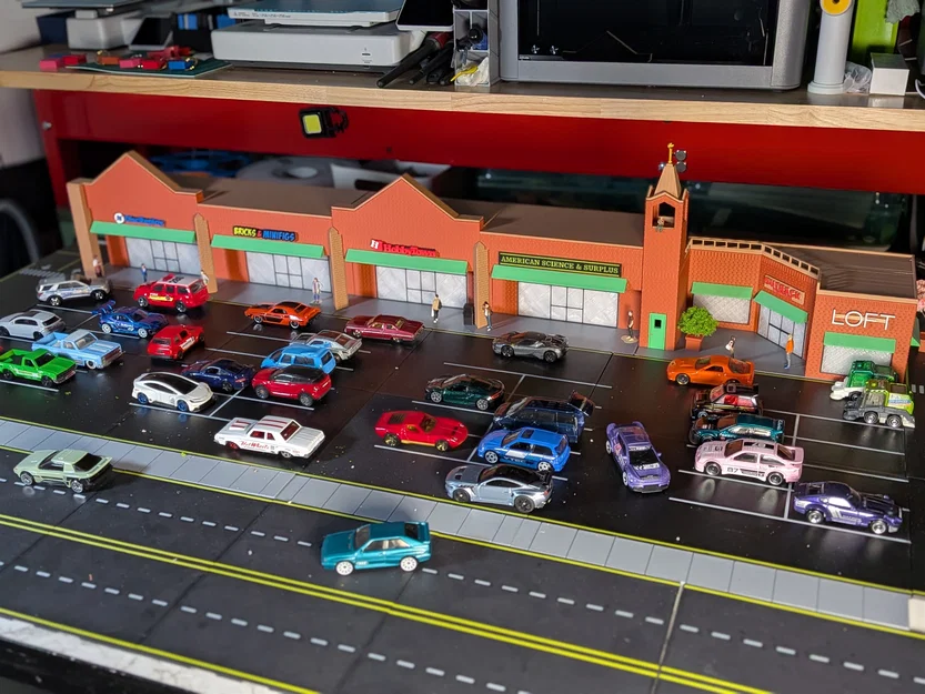 Bộ Mô Hình Strip Mall Series 2 - Diorama Tỷ Lệ 1:64 - Image 17