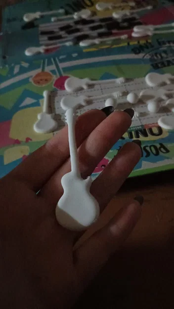 Khuôn cắt đất sét hình đàn guitar điện (Gibson Les Paul style) - Image 3