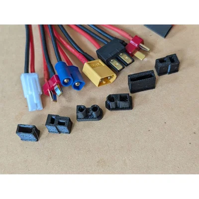 Nắp nhựa TPU cho cáp sạc 8in1 (Deans, XT60, Tamiya, TRX, EC3) và XT30