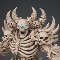 Bloodbound Realms – Undead – Ossuary Golem (Mô hình 3D Dark Fantasy STL) - Thumbnail 4