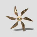 Mô hình chân vịt tàu thủy (Ship Propeller) 5 cánh in 3D cực đẹp - Thumbnail 2
