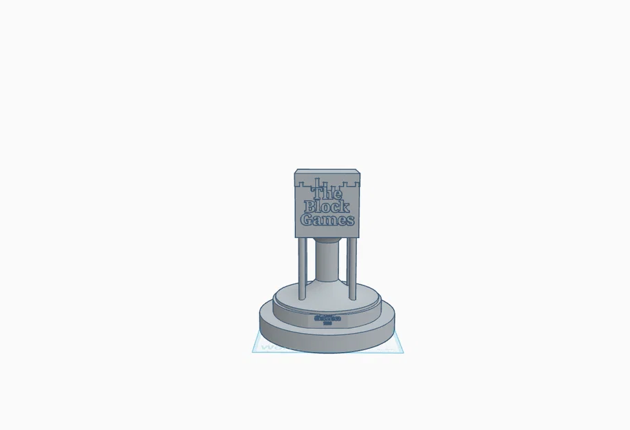 Mẫu Cúp Vinh Danh Người Chiến Thắng Block Games 2026 In 3D - Image 1
