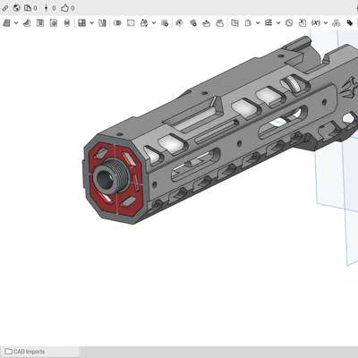 Ốp nòng súng 3D (Handguard) - Tăng độ ổn định cho nòng dài