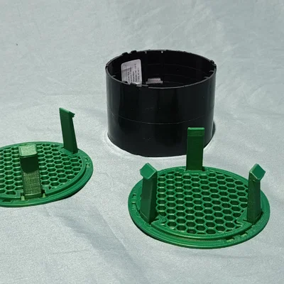 Nắp đậy lõi cuộn nhựa Hellbot Ecofila (Hộp đựng hạt hút ẩm)