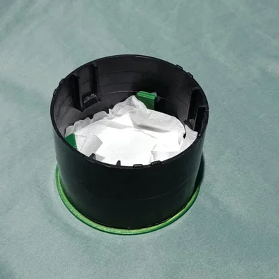 Nắp đậy lõi cuộn nhựa Hellbot Ecofila (Hộp đựng hạt hút ẩm)