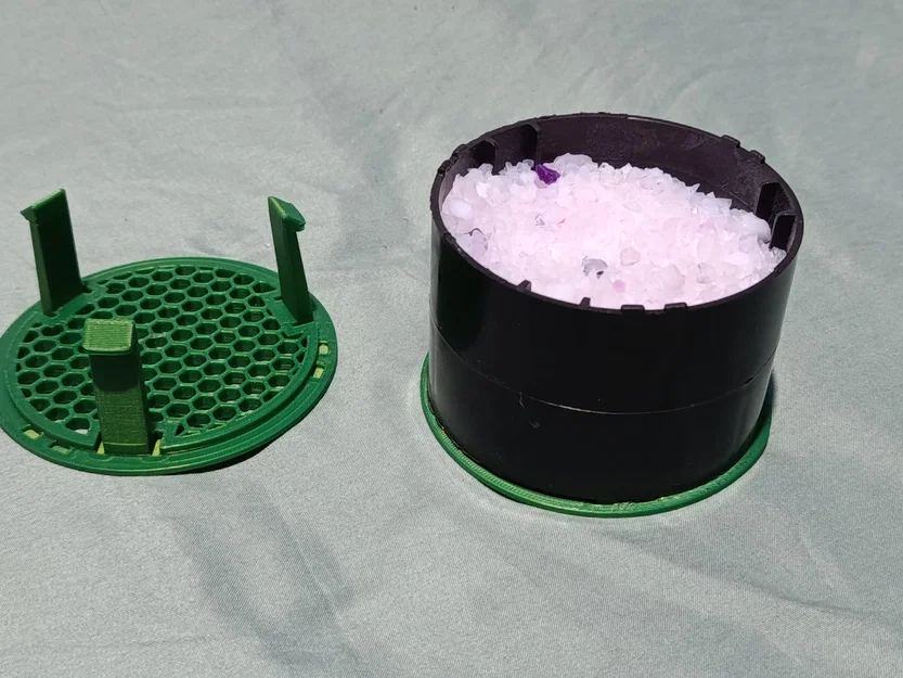 Nắp đậy lõi cuộn nhựa Hellbot Ecofila (Hộp đựng hạt hút ẩm) - Image 3