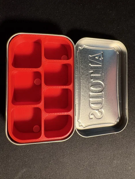Khay chia thuốc 3D thông minh cho hộp thiếc Altoids - Image 2