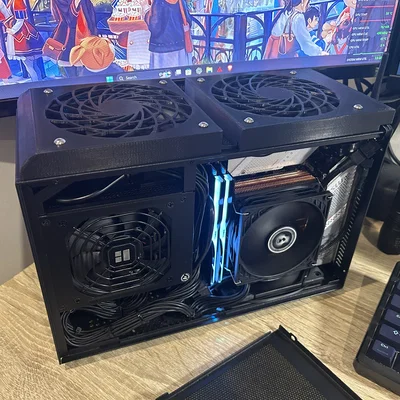 Bộ mod tản nhiệt TwinVortex Dual Fan cho case S300