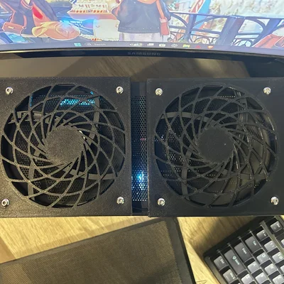 Bộ mod tản nhiệt TwinVortex Dual Fan cho case S300