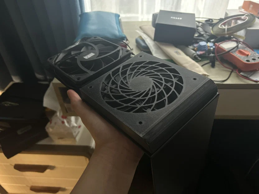 Bộ mod tản nhiệt TwinVortex Dual Fan cho case S300 - Image 5
