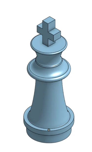Mô hình Vua Cờ Vua (Chess King) tinh tế để trang trí bàn làm việc - Image 1