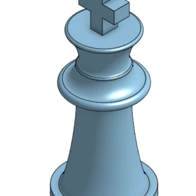 Mô hình Vua Cờ Vua (Chess King) tinh tế để trang trí bàn làm việc