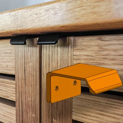 TAY NẮM CỬA TỦ TỐI GIẢN (DISCRETE CABINET DOOR PULLS)