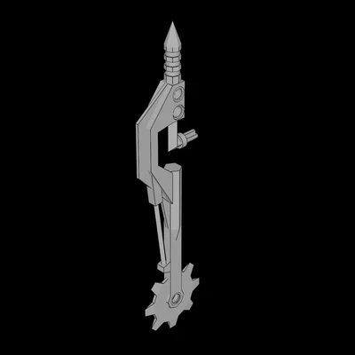 Mô hình vũ khí Bionicle Piraka Reidak tương thích Lego để in 3D