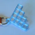 Móc khóa IONIQ Charging Lights - Phụ kiện in 3D cho xe điện Hyundai - Thumbnail 3